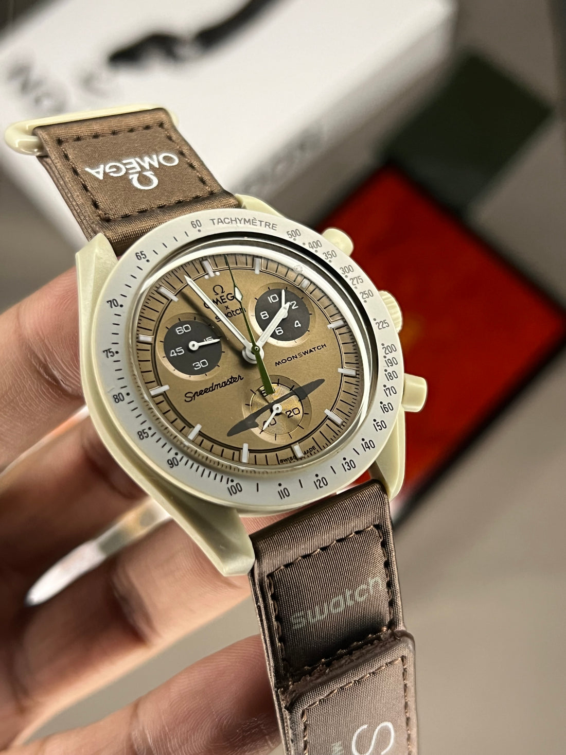 Omega x Swatch Saturn