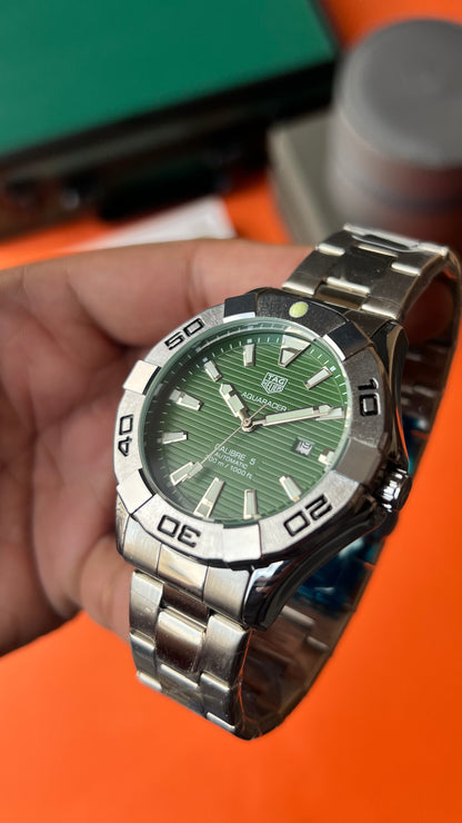 Tag Aquaracer Green ( Chain )
