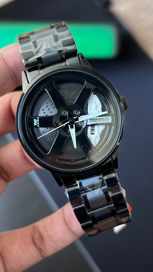 Rotating Wheel Watch