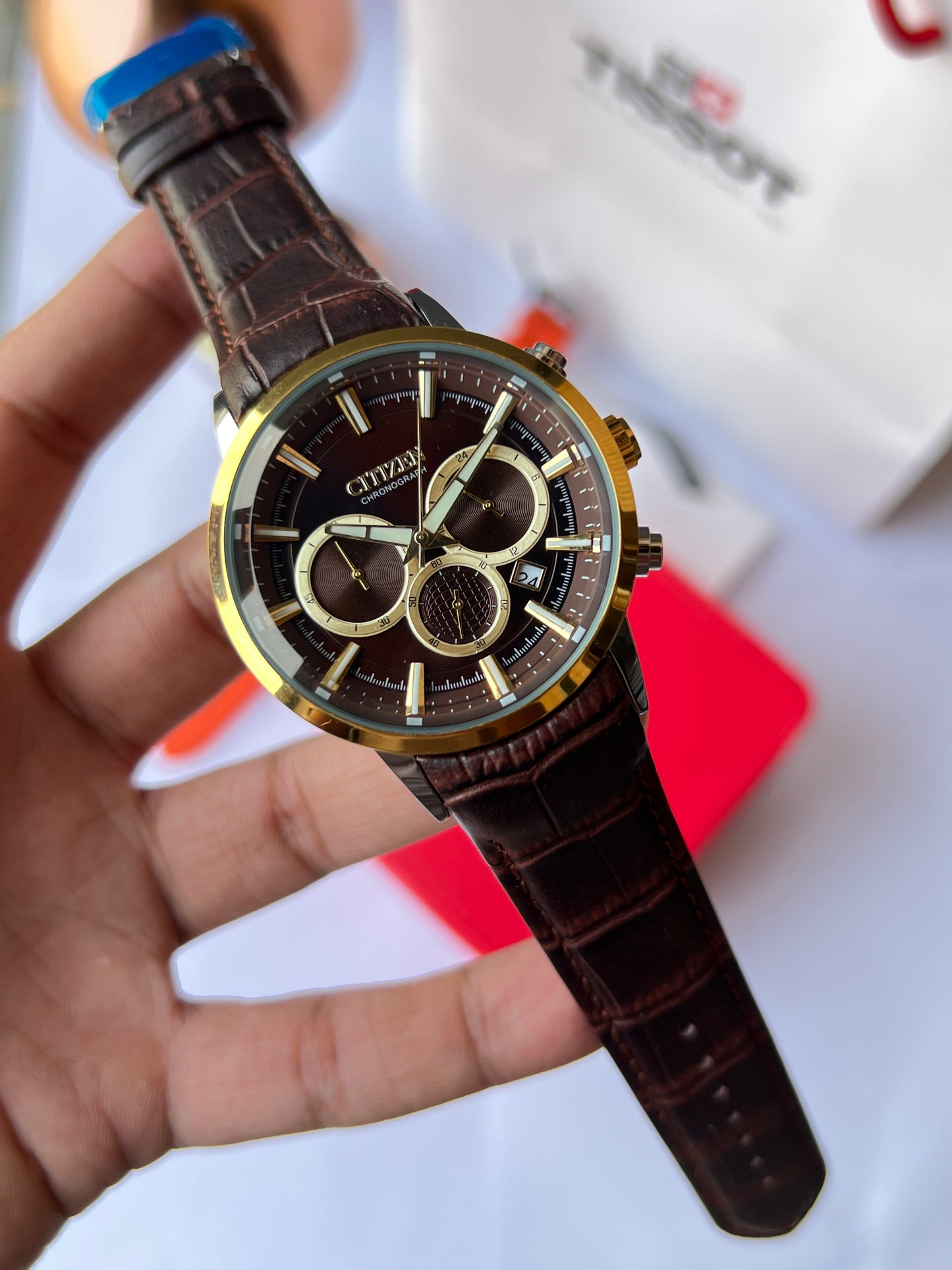 Citizen Chronograph ( Chocolate )