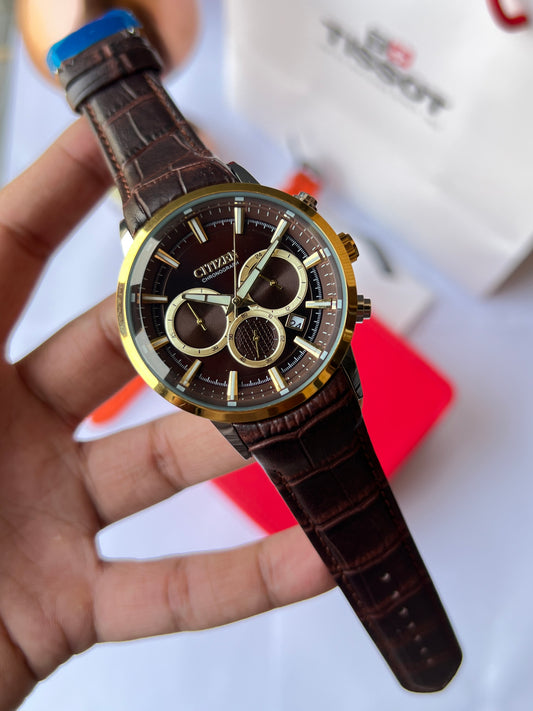 Citizen Chronograph ( Chocolate )