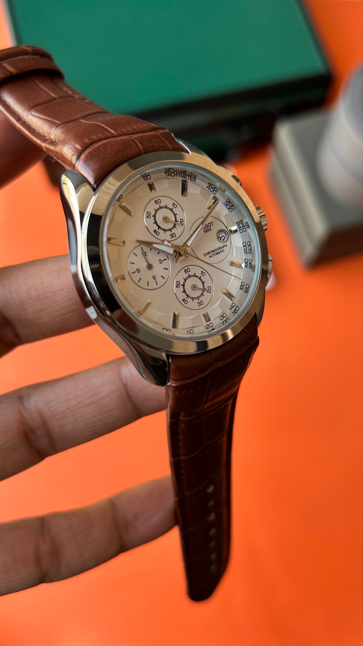 TT Chronograph White