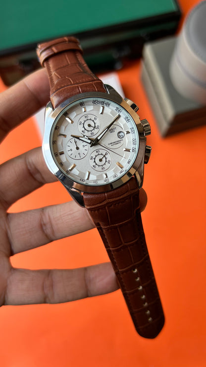 TT Chronograph White