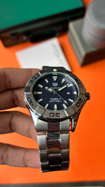 Tag Aquaracer Deep Blue ( Chain )