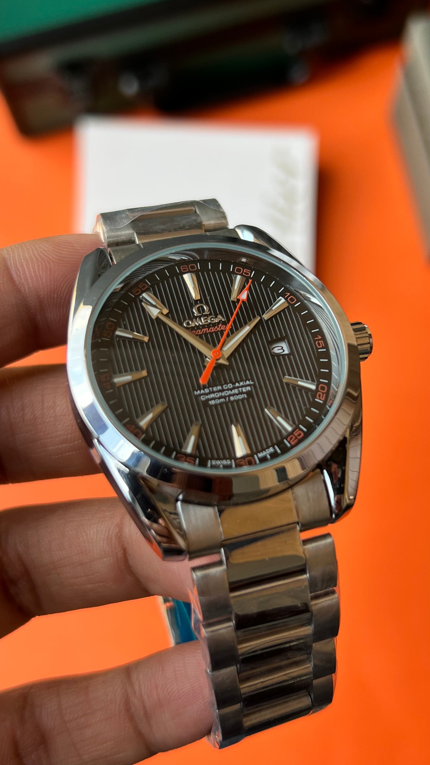 Omega Seamaster ( Orange Needle )