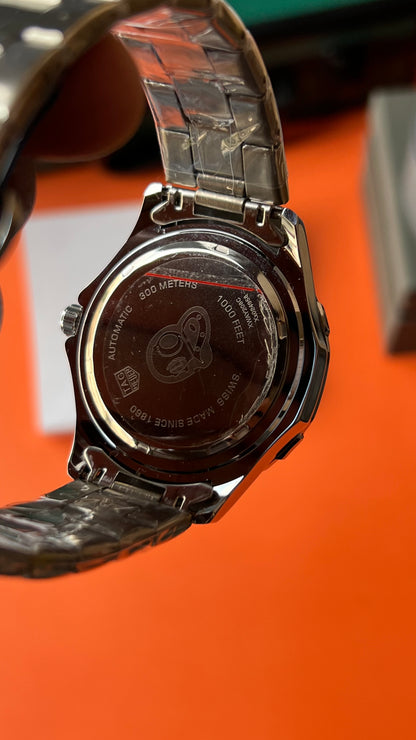 Tag Aquaracer Plain Black ( Chain)