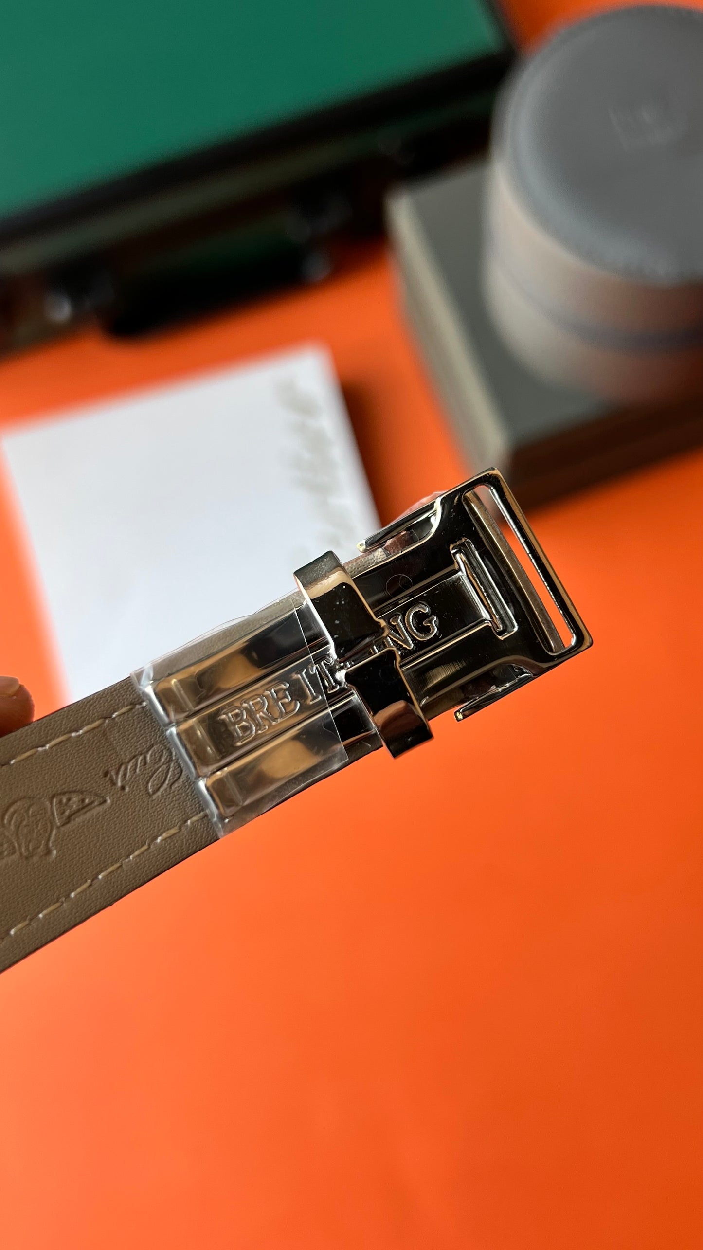 Bret-Ling Brown Chronograph