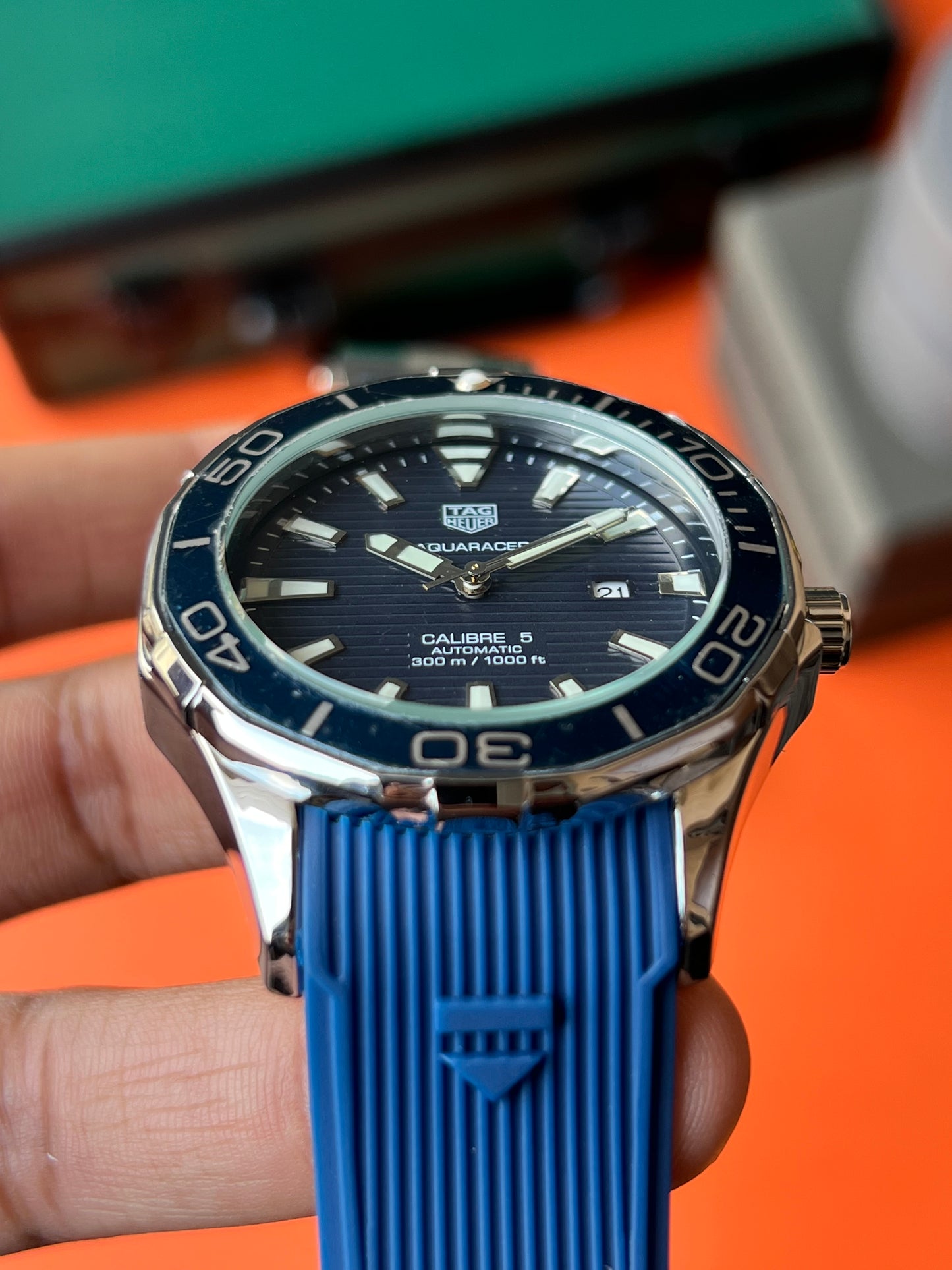 Tag Aquaracer Blue