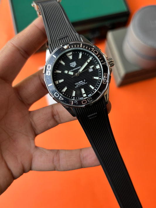 Tag Aquaracer Plain Black