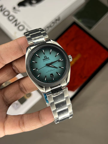 Omega Aqua Terra Blue