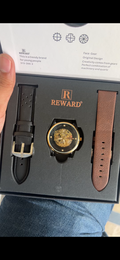 RD Automatic Dual Strap Watch