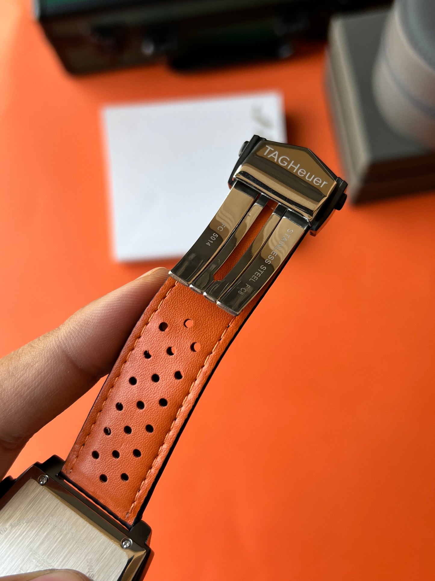 Tag Monaco Gulf All Chronograph working