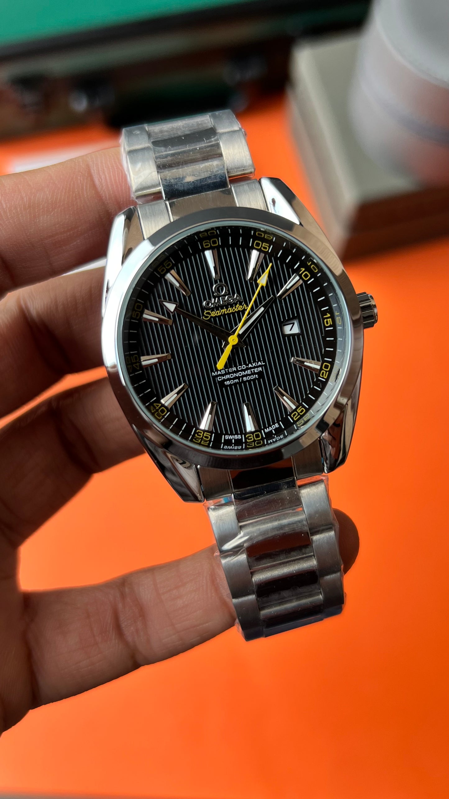 Omega Seamaster ( Yellow Needle )