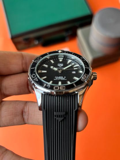 Tag Aquaracer Plain Black