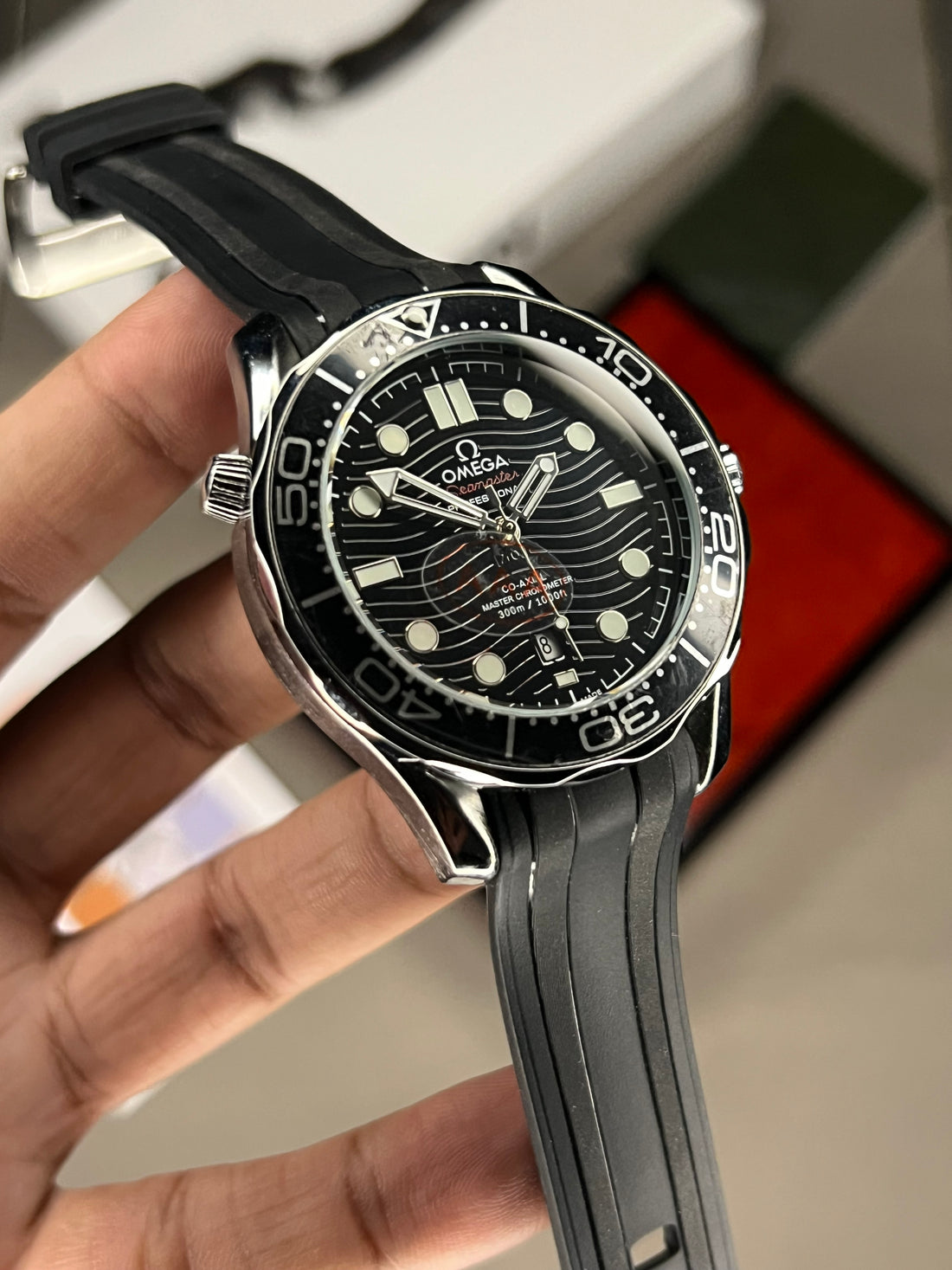 Omega Seamaster Diver 300M Silicon Strap