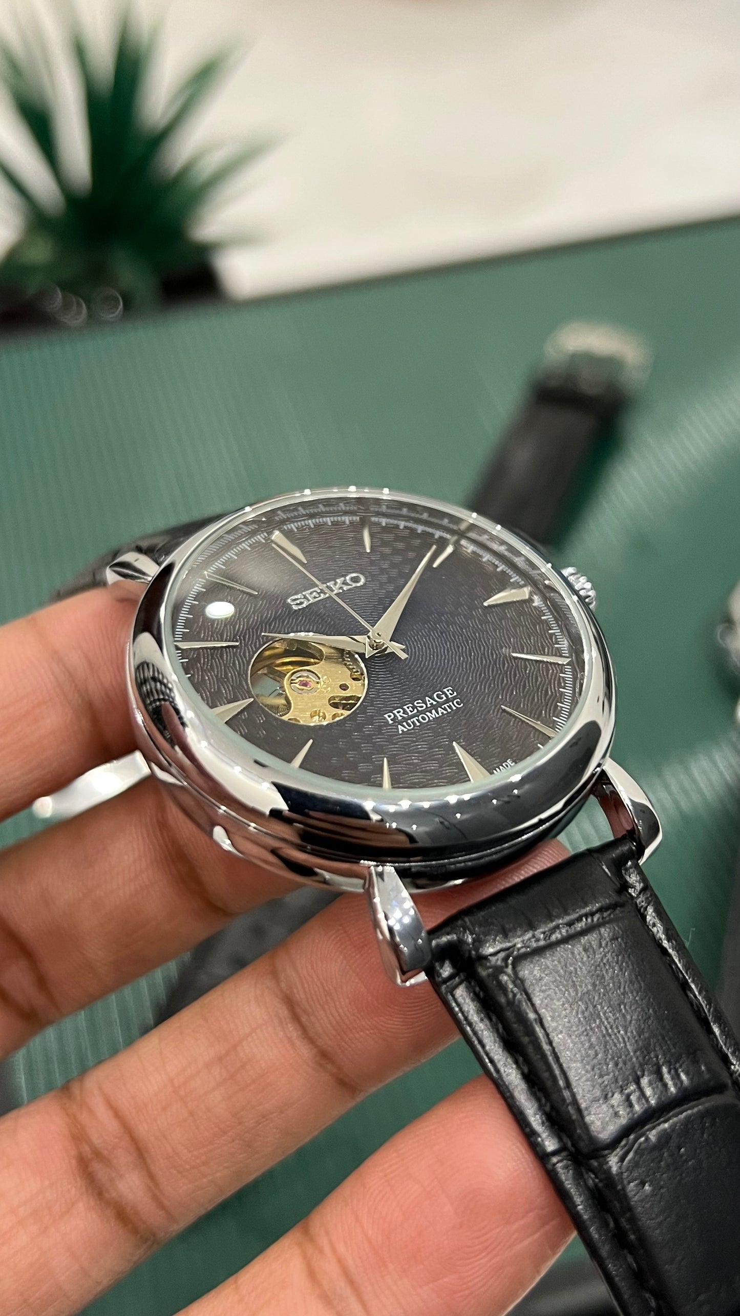 Seiko Presage Openheart ( Deep blue)