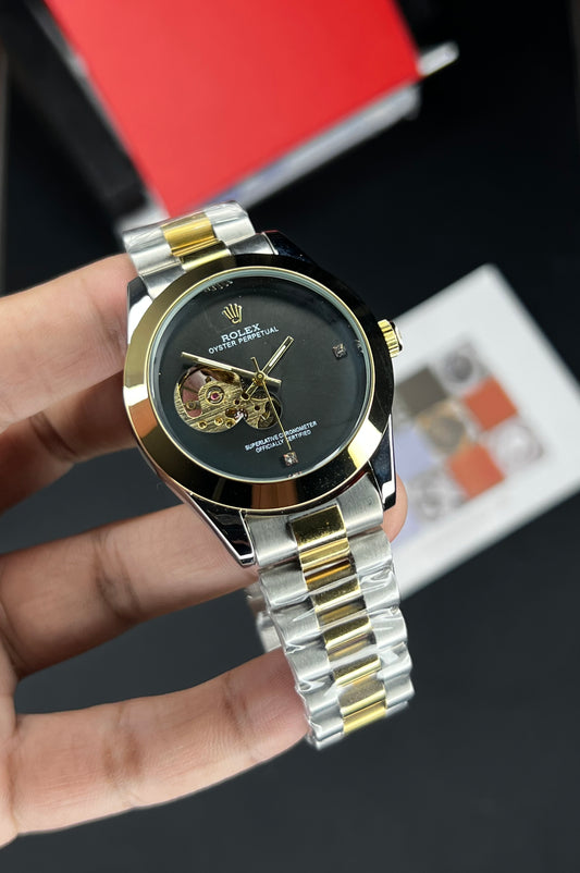 Rol£x Auto Black Dial