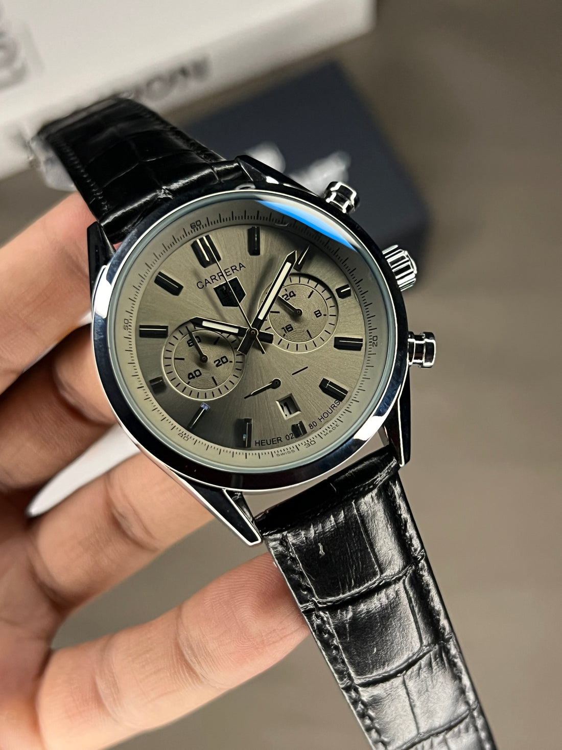 Tag Carrera Silver dial