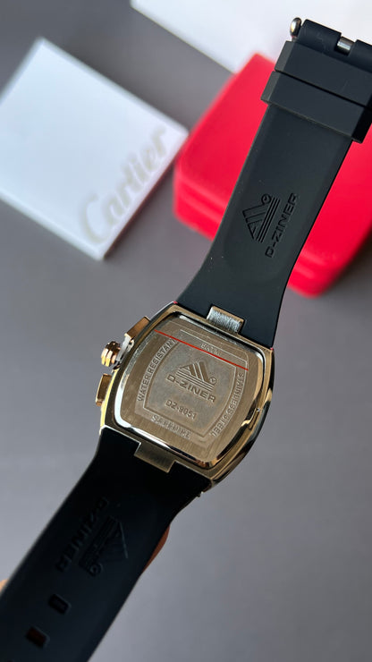 DZ chronograph ( Original ) Silver Case