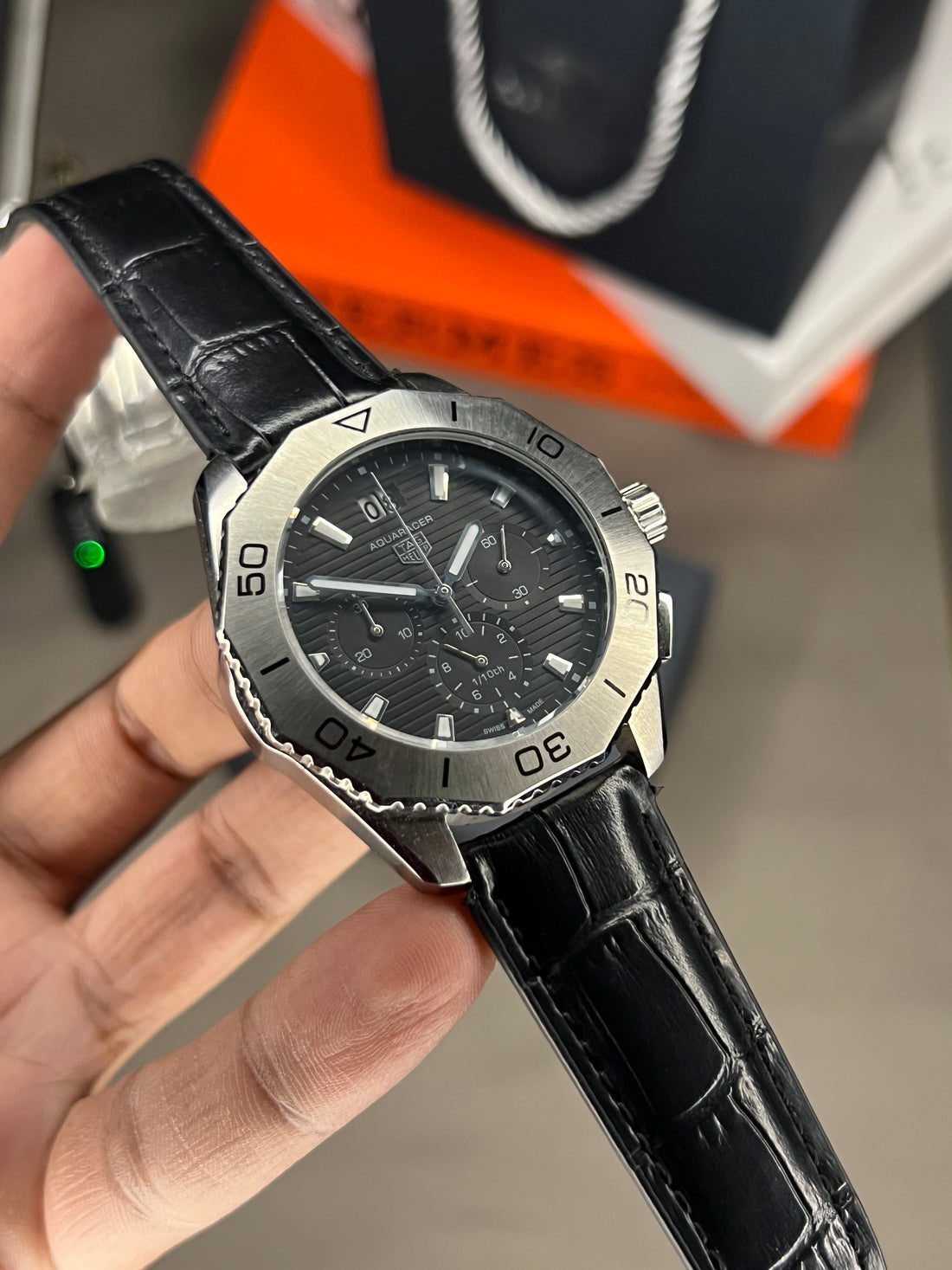 Tag Aquaracer Black dial