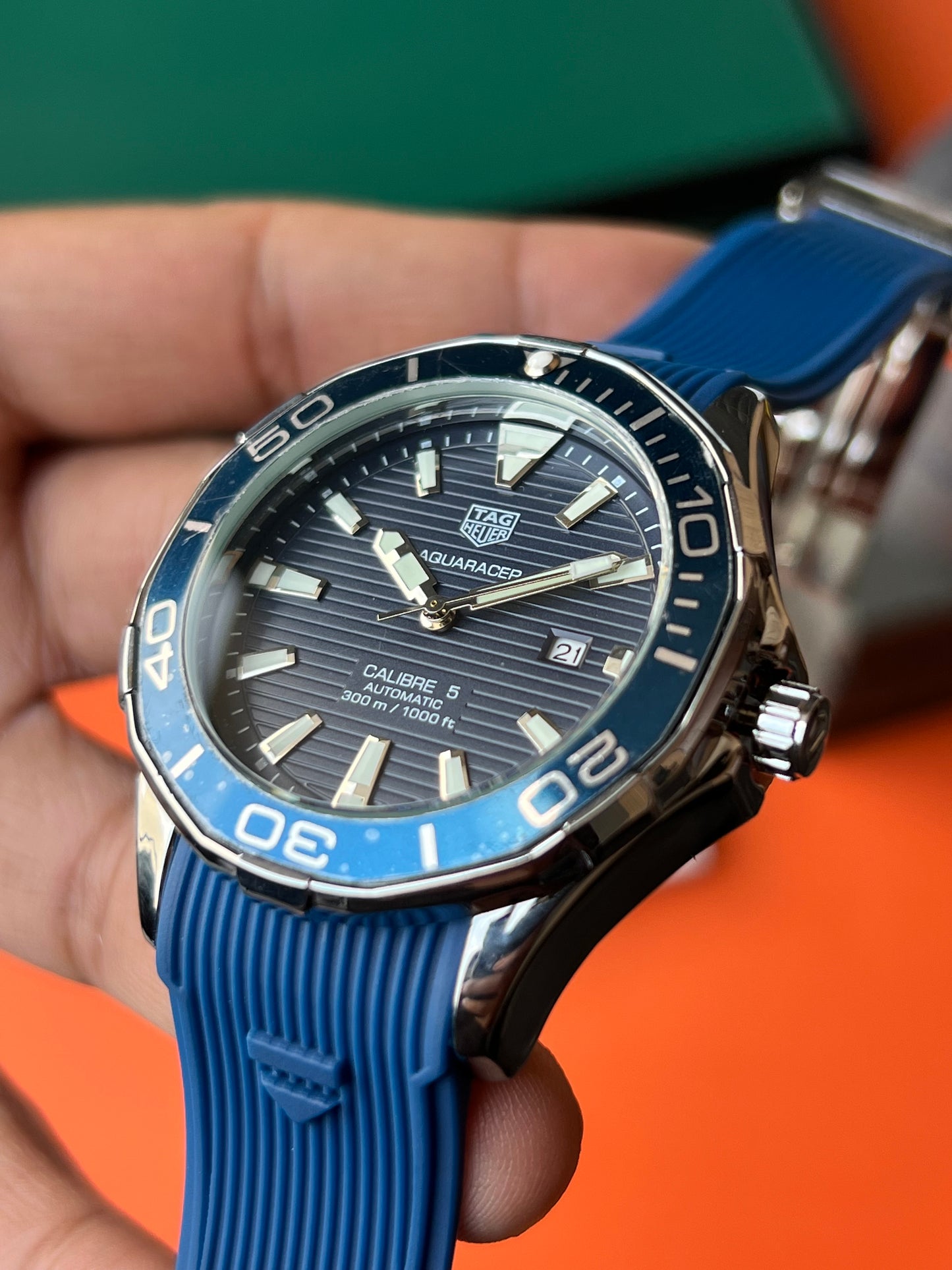 Tag Aquaracer Blue
