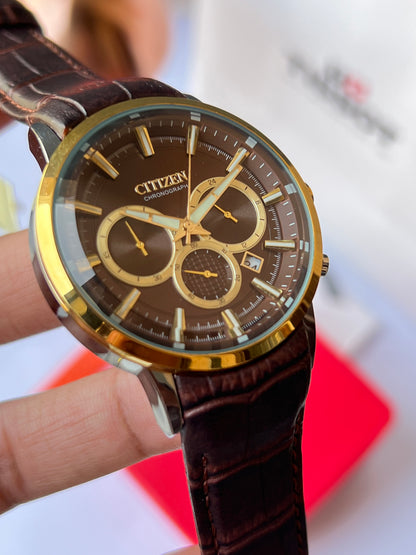 Citizen Chronograph ( Chocolate )