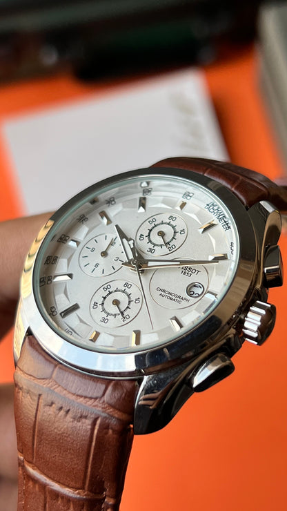 TT Chronograph White