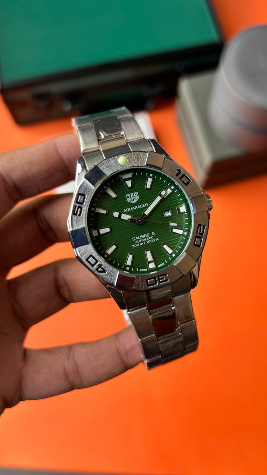 Tag Aquaracer Green ( Chain )