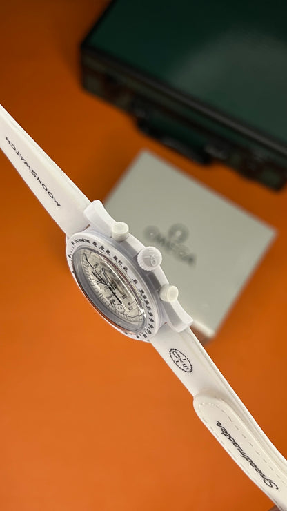 Swatch White ( Latest Edition)