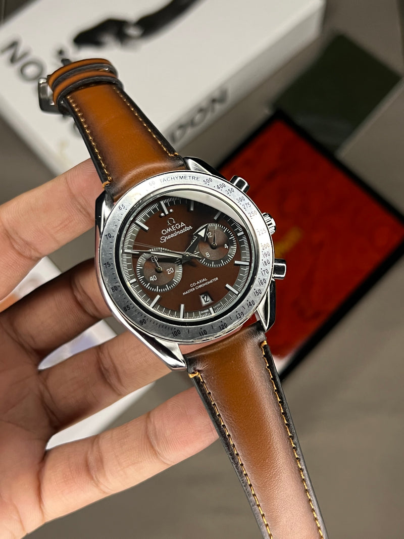 Omega Speedmaster Choco Brown