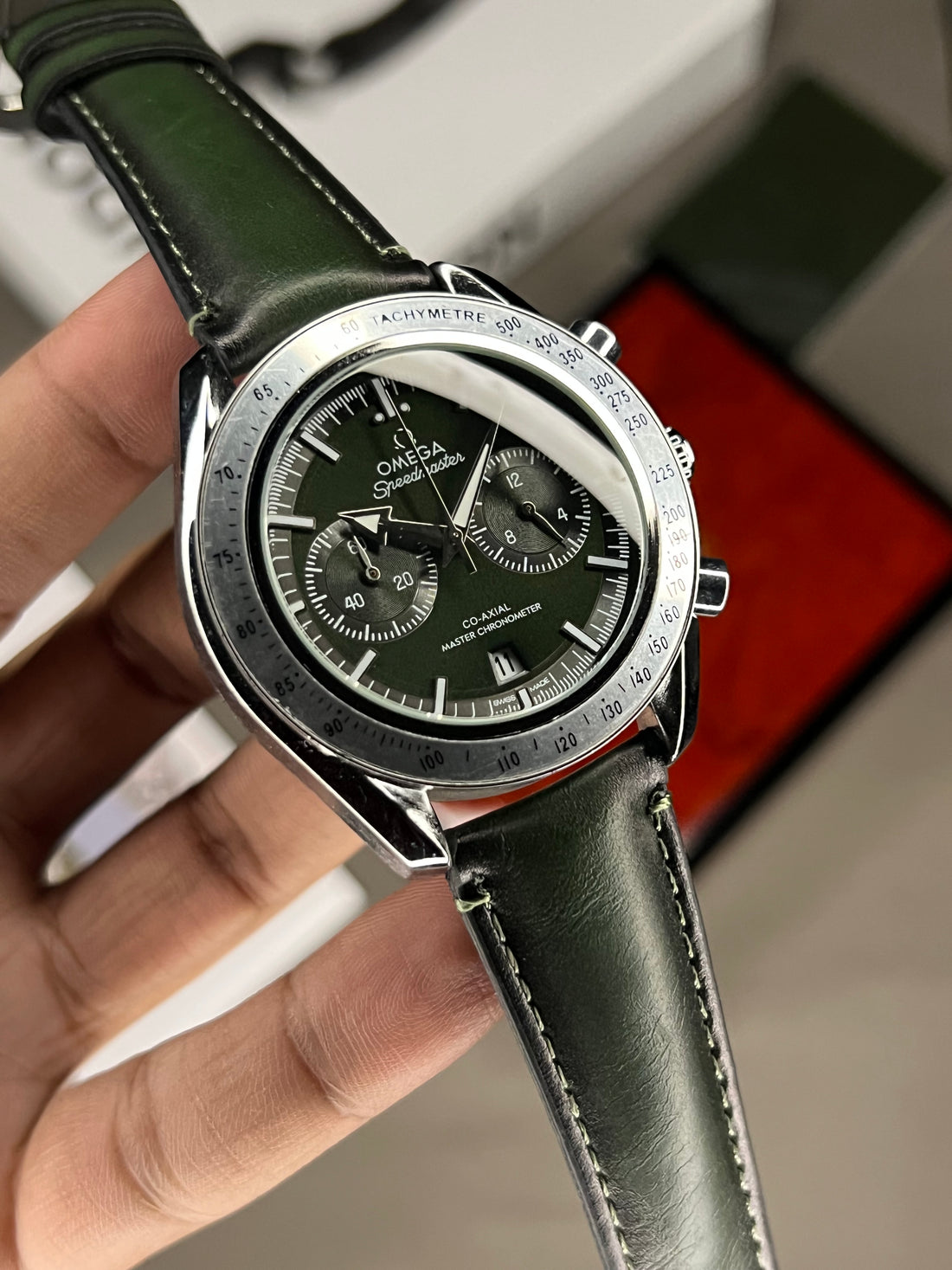 Omega Speedmaster Deep Green